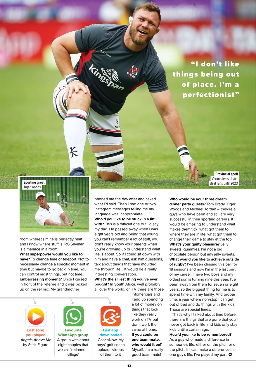 Rugby World Preview Pages