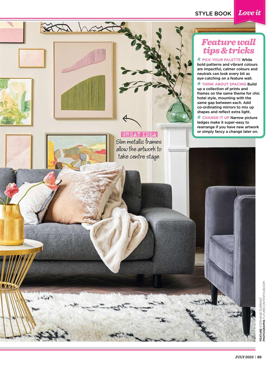 Style at Home Preview Pages