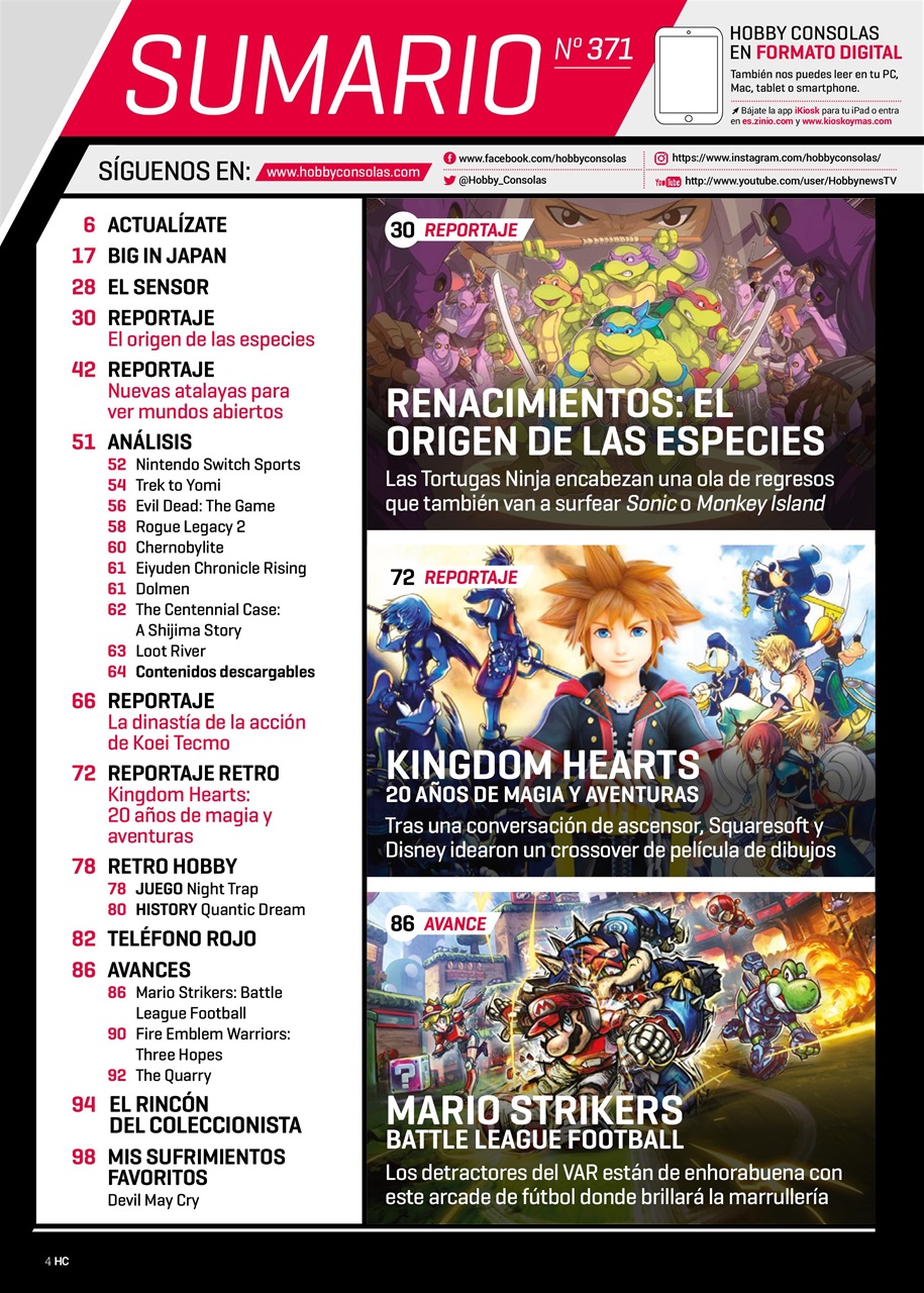 Hobby Consolas Preview Pages