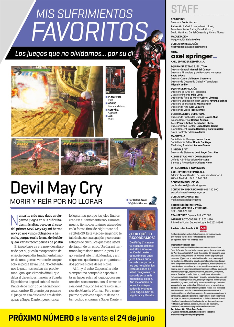 Hobby Consolas Preview Pages