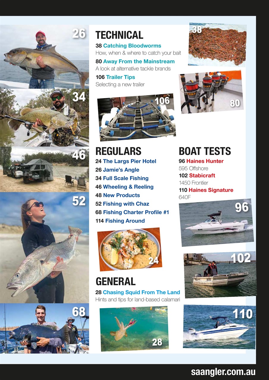South Australian Angler Preview Pages