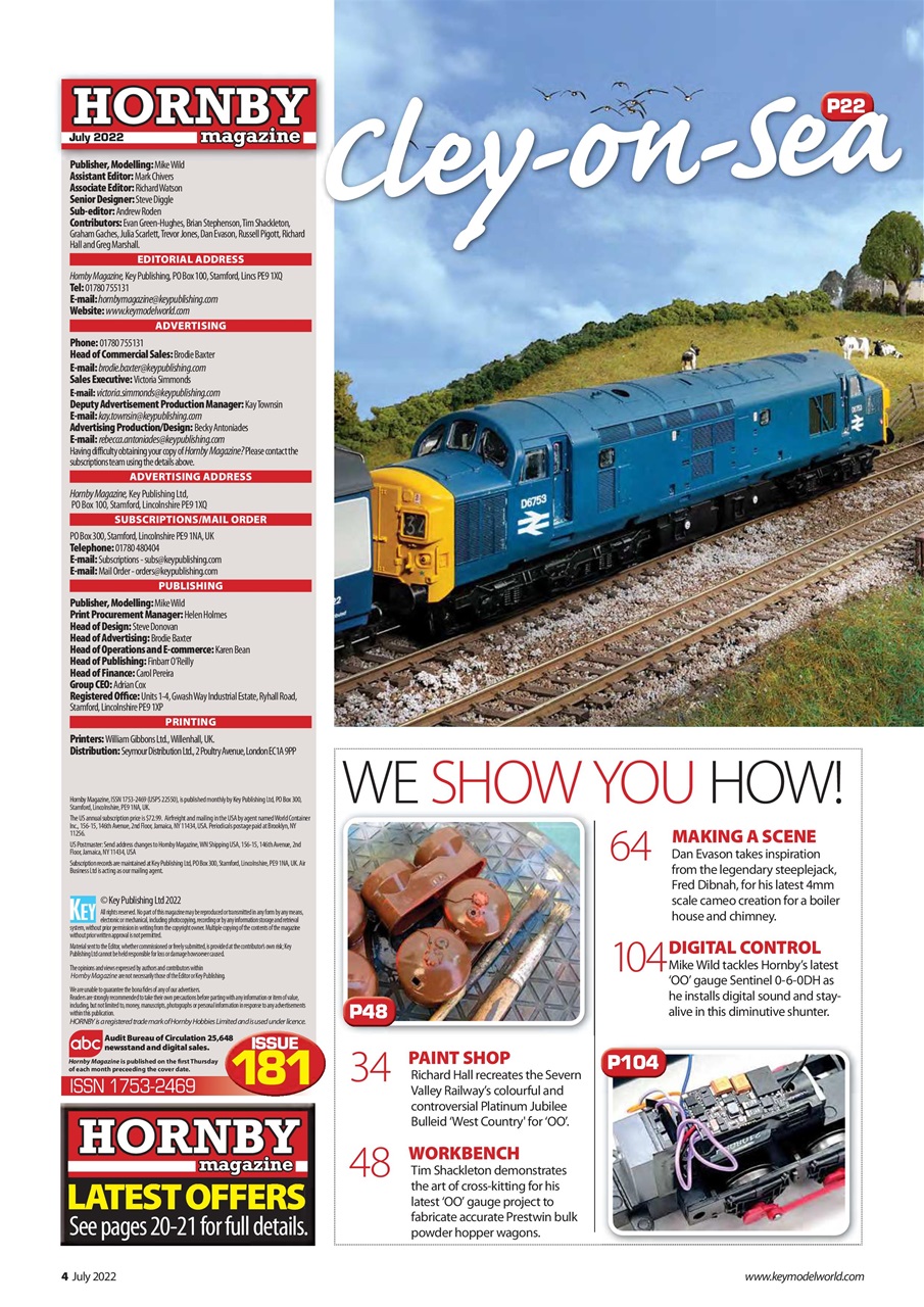 Hornby Magazine Preview Pages