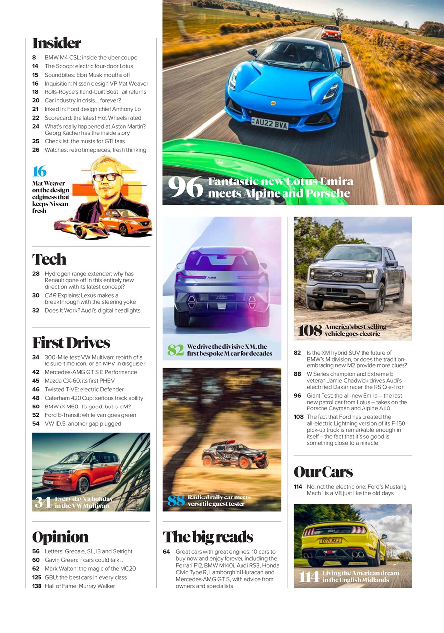 Car Preview Pages