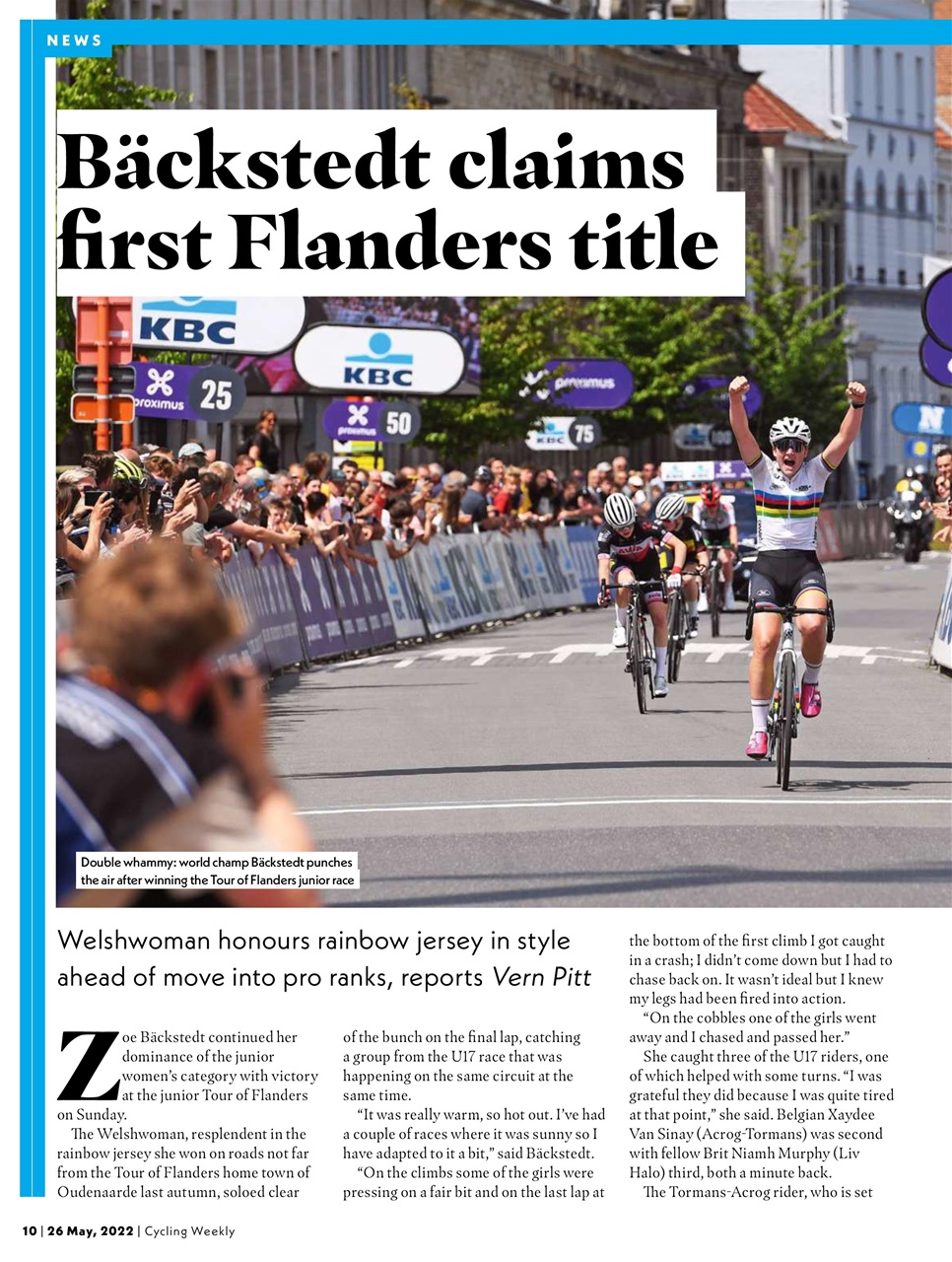 Cycling Weekly Preview Pages