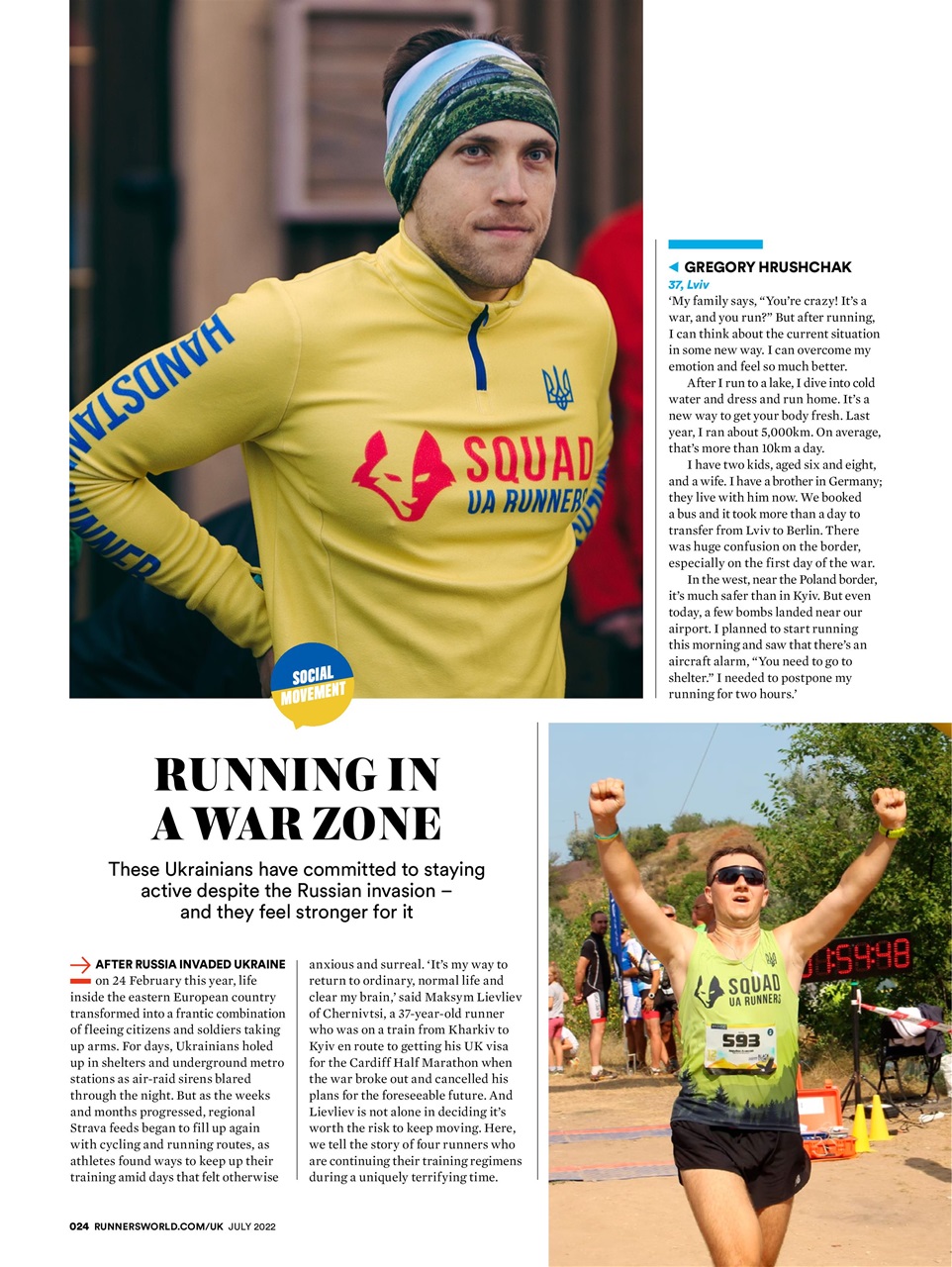 Runner's World Preview Pages