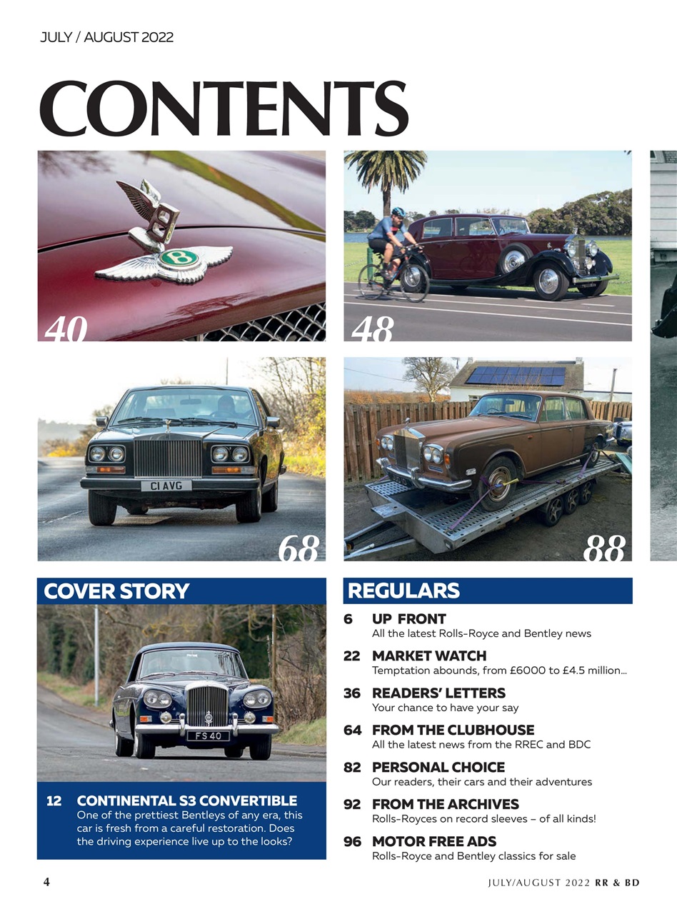 Rolls-Royce & Bentley Driver Preview Pages