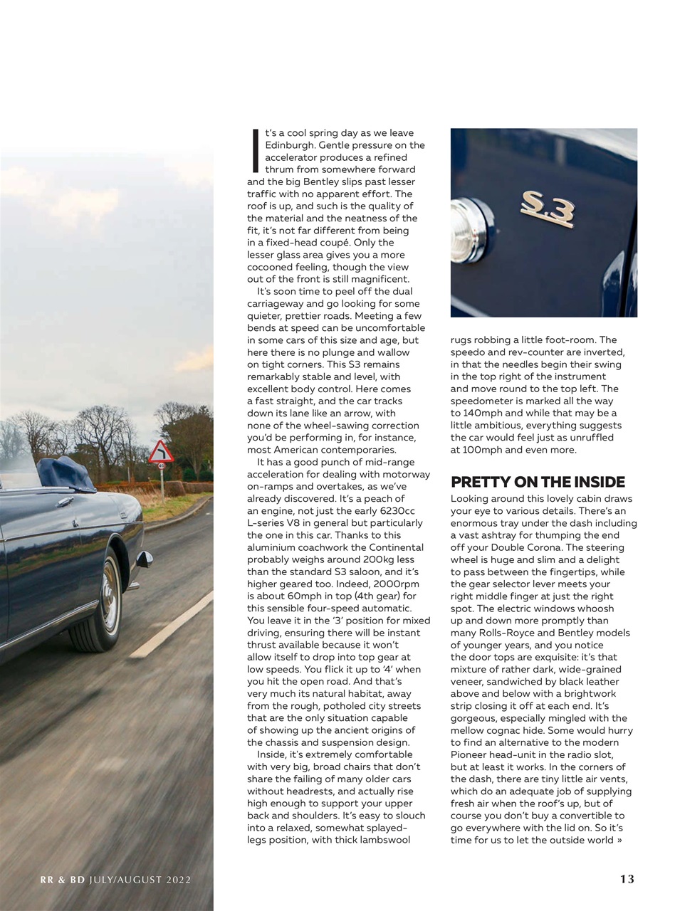 Rolls-Royce & Bentley Driver Preview Pages