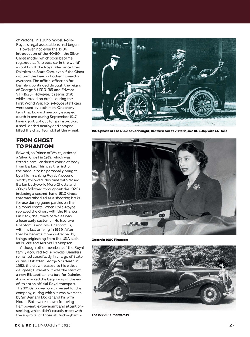 Rolls-Royce & Bentley Driver Preview Pages