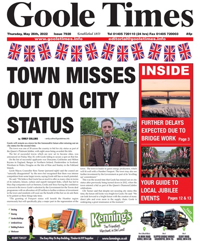 Goole Times issue Thursday, May 26th