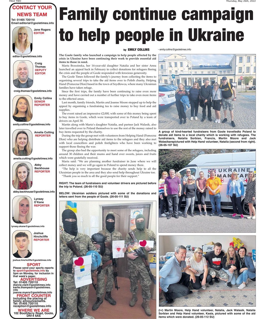 Goole Times Preview Pages