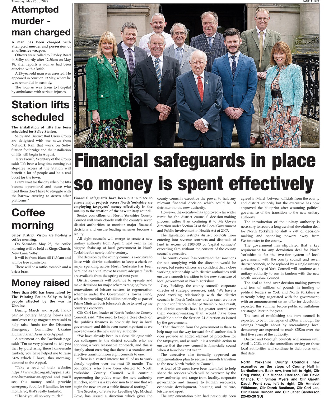 Selby Times Preview Pages