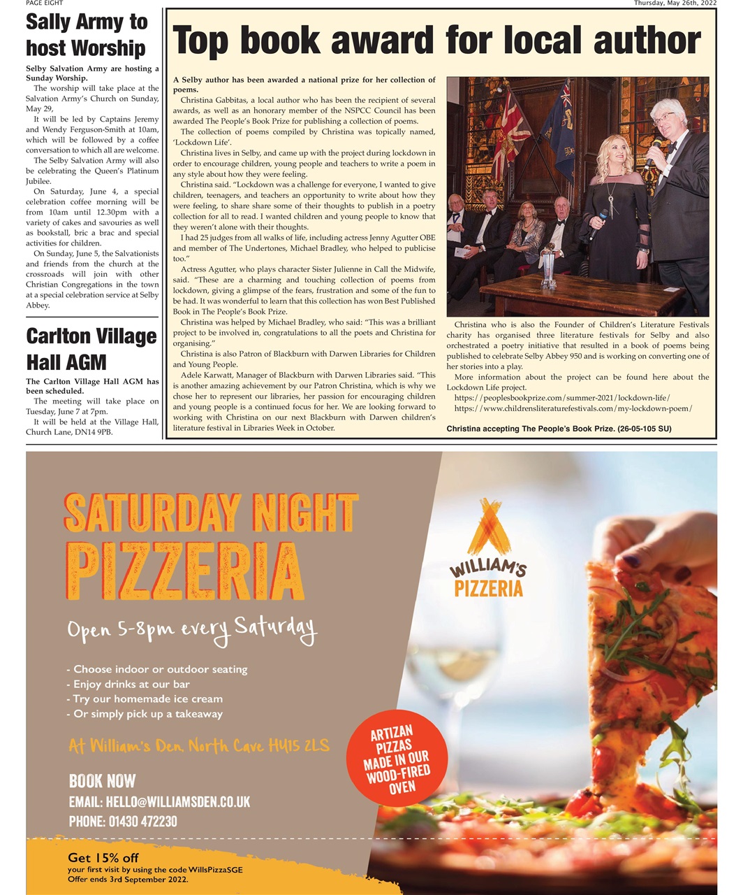 Selby Times Preview Pages