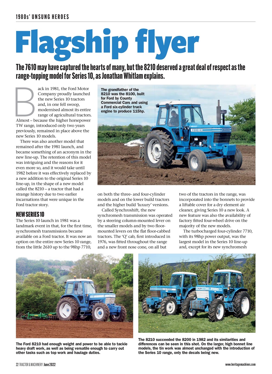 Tractor & Machinery Preview Pages