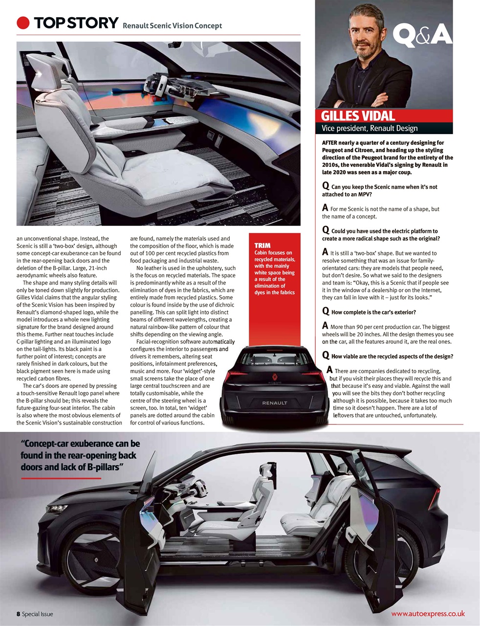 Auto Express Preview Pages