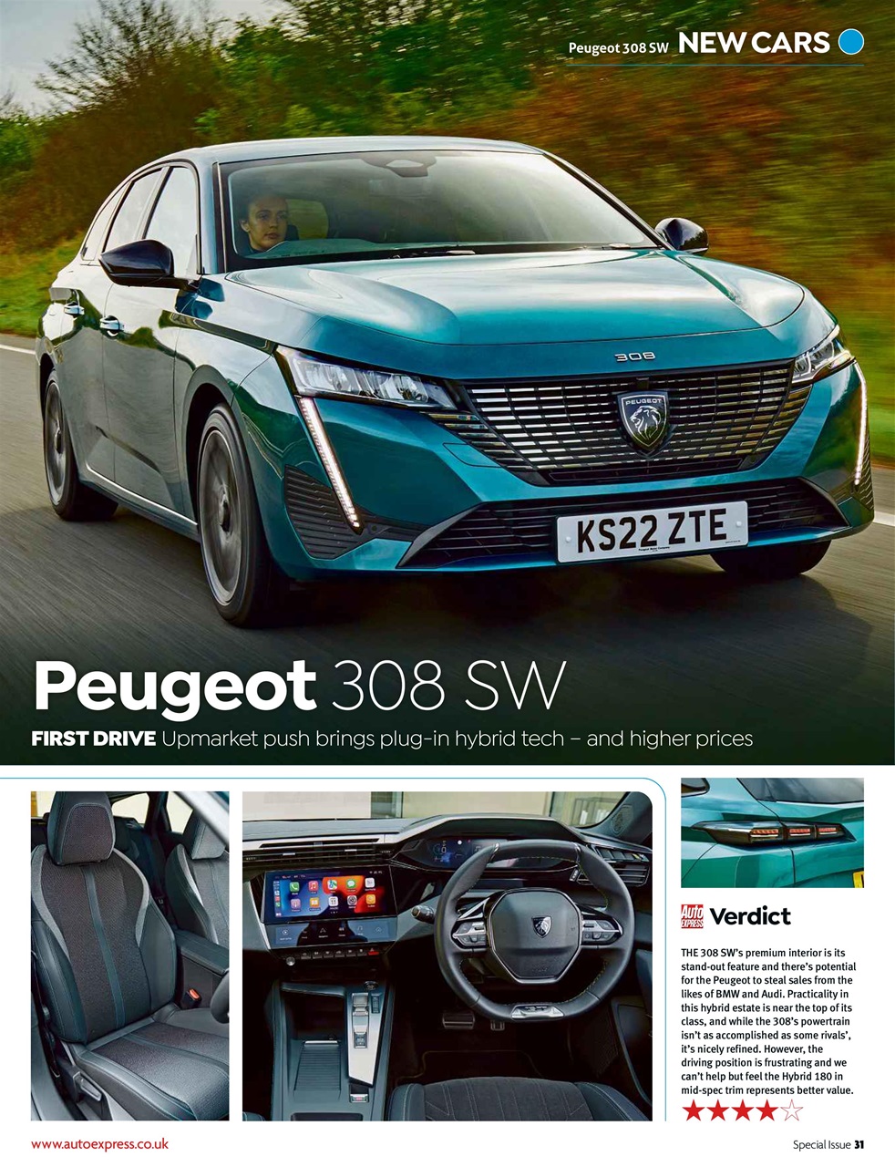 Auto Express Preview Pages