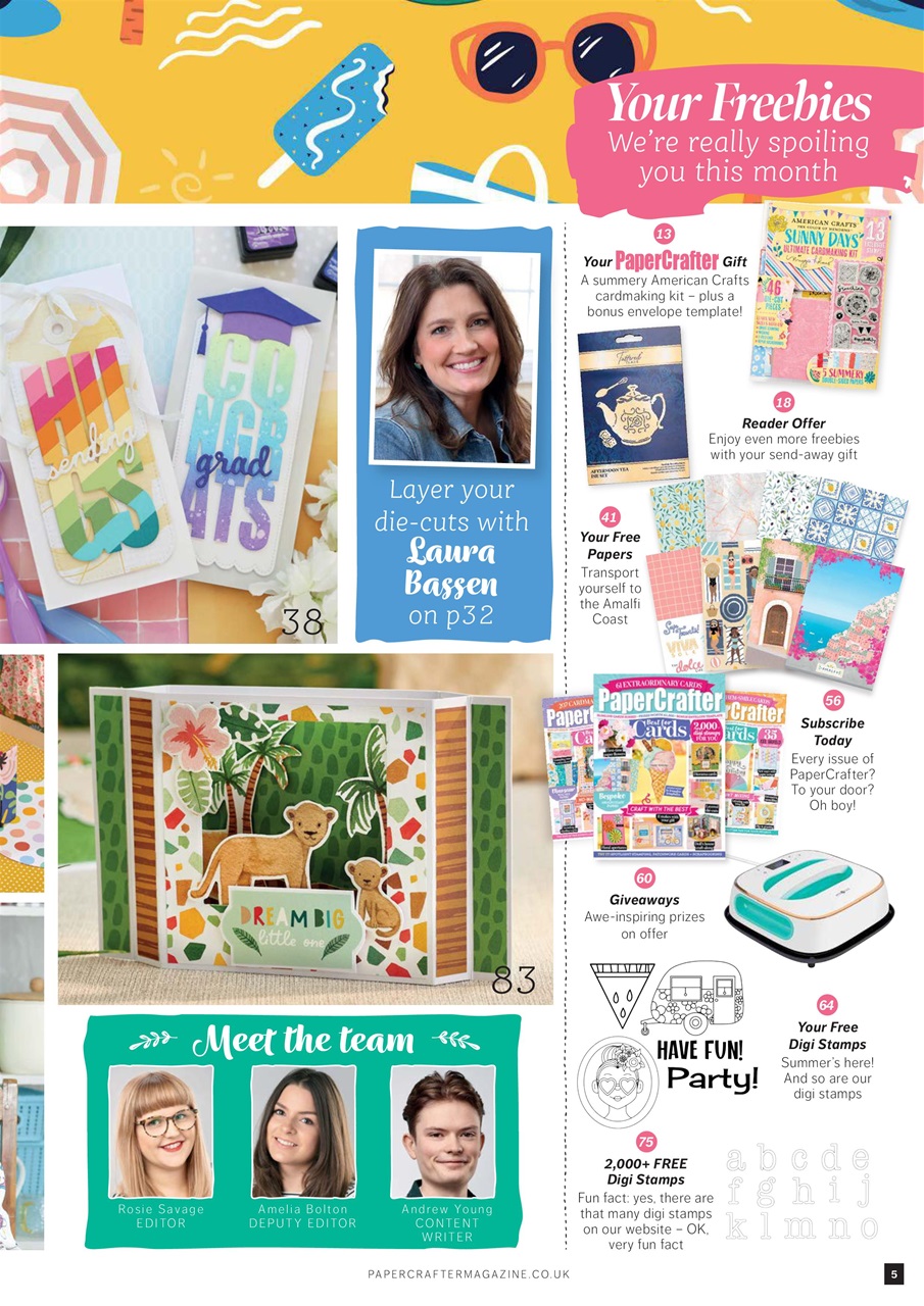 PaperCrafter Preview Pages