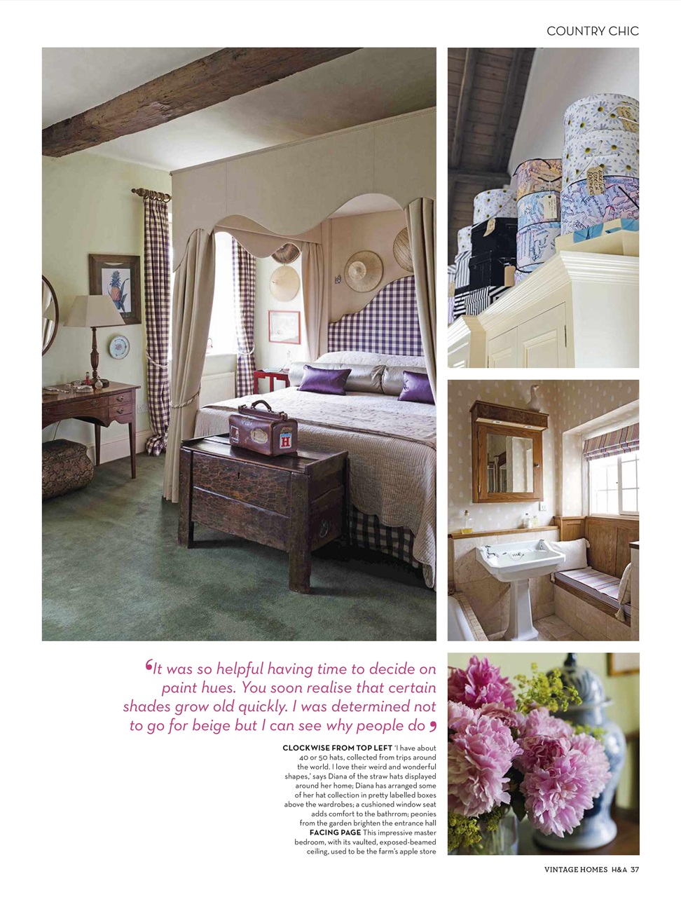 Homes & Antiques Magazine Preview Pages