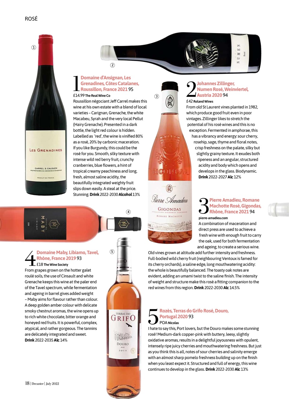 Decanter Preview Pages