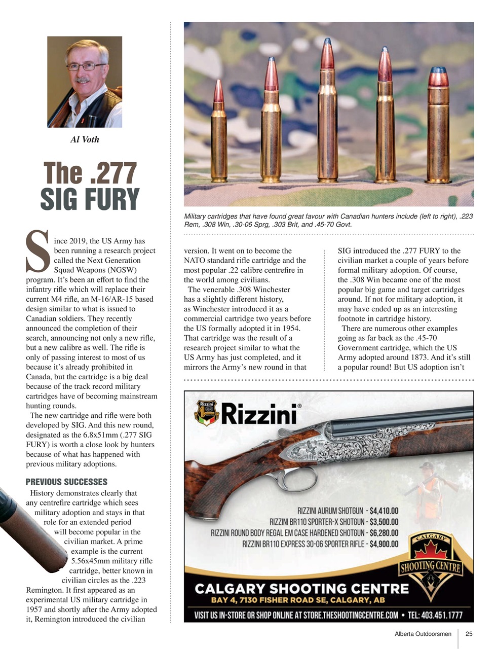 Alberta Outdoors Preview Pages