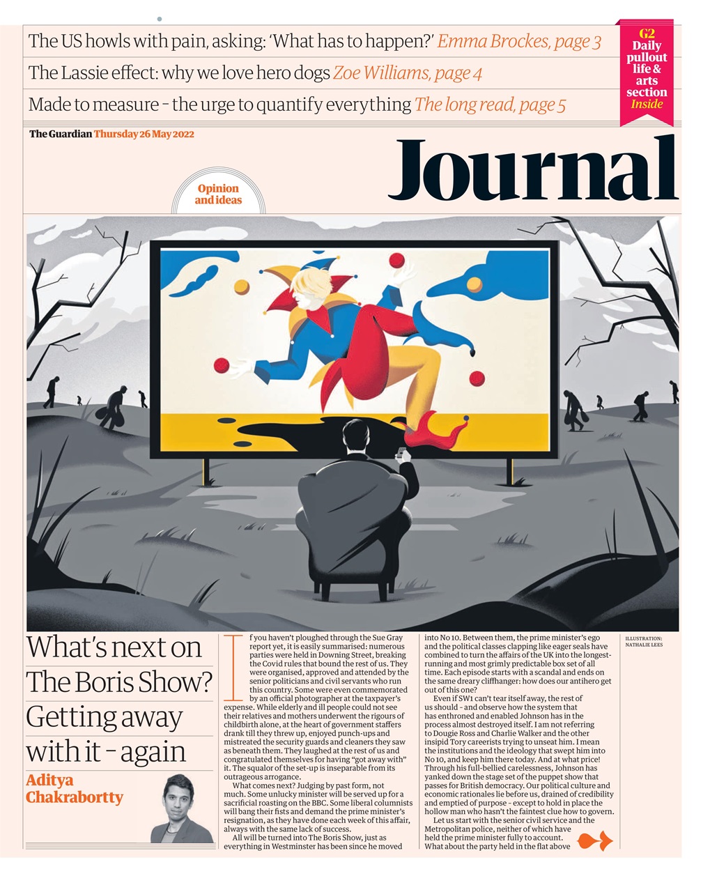 The Guardian Newspaper Preview Pages