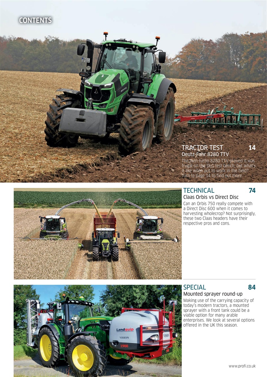 Profi International Preview Pages