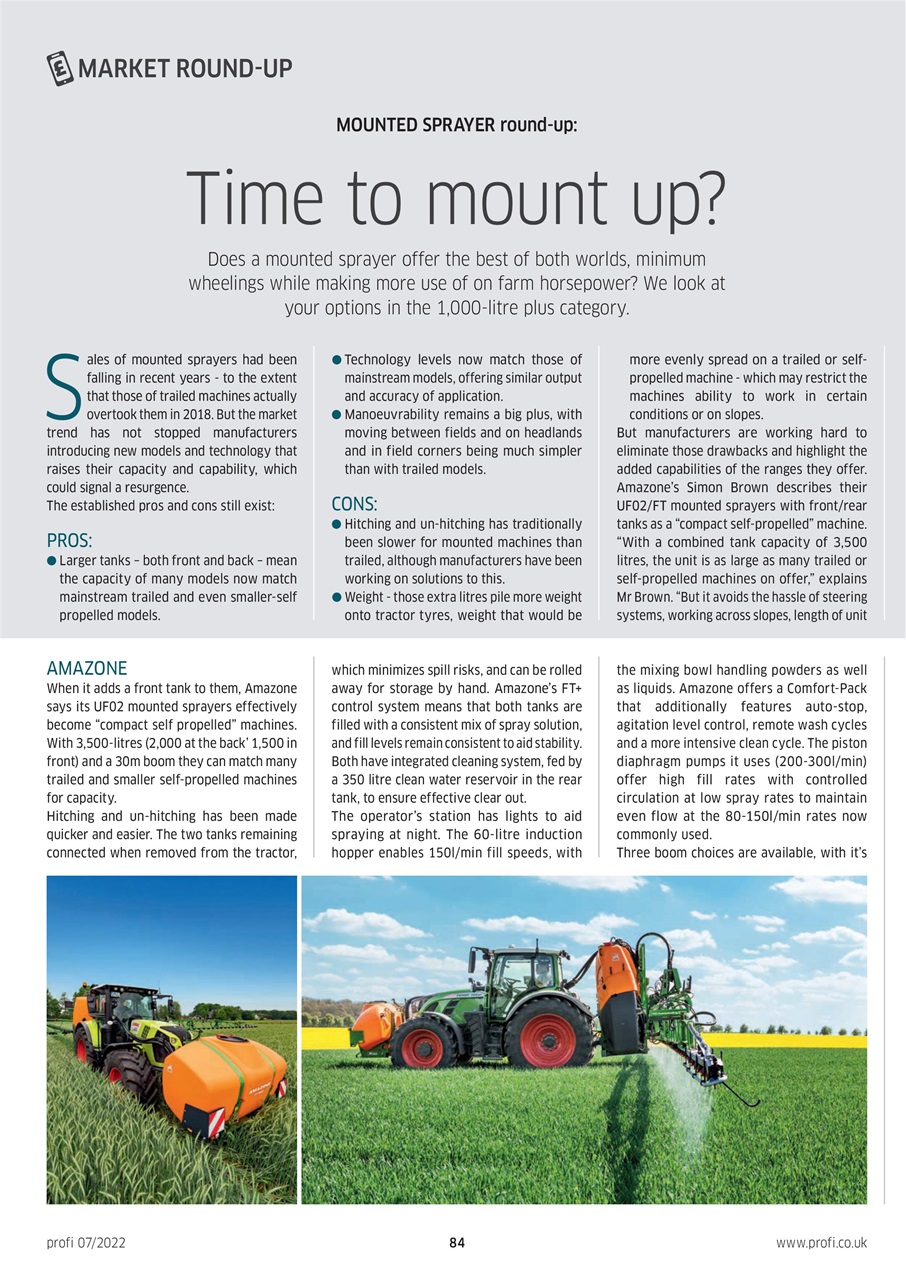 Profi International Preview Pages