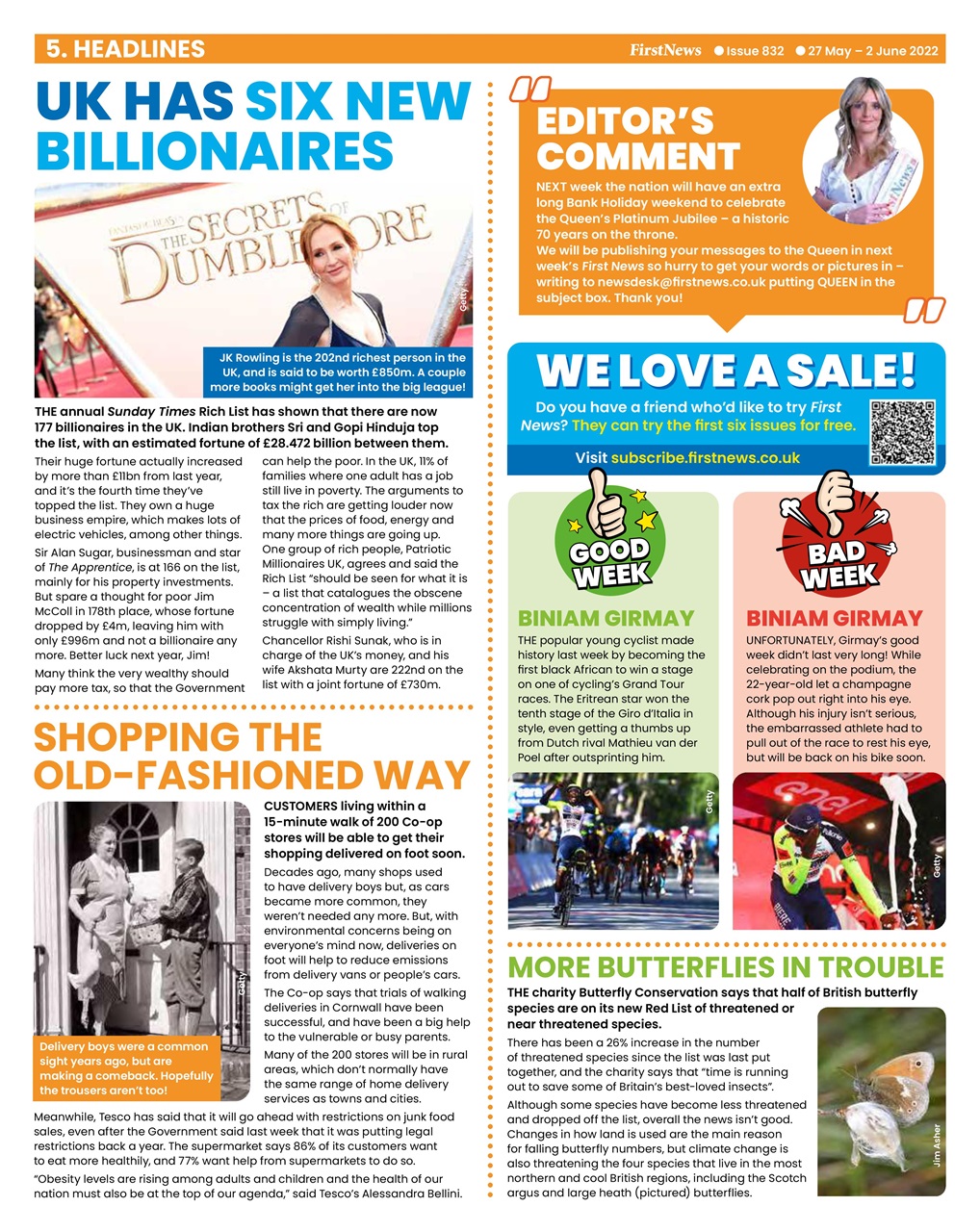 First News Preview Pages