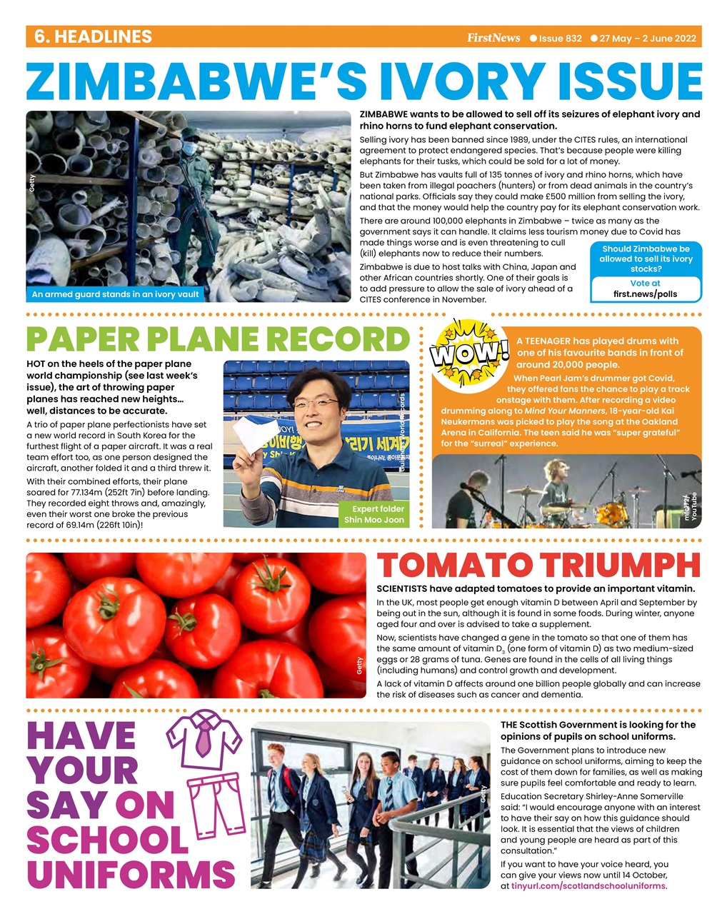 First News Preview Pages