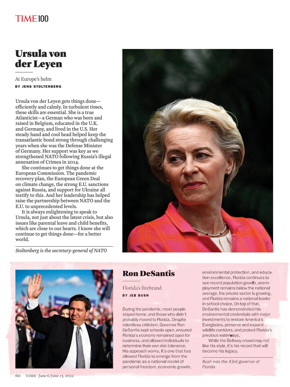 TIME Magazine Europe Preview Pages