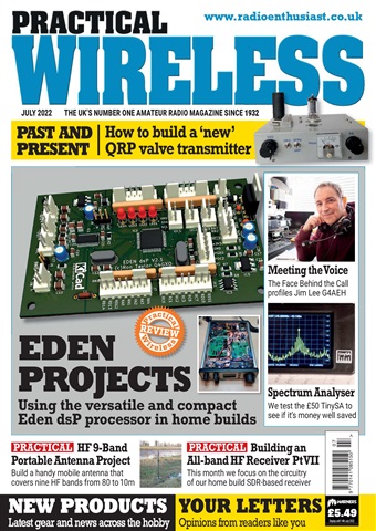 Practical Wireless issue July 2022