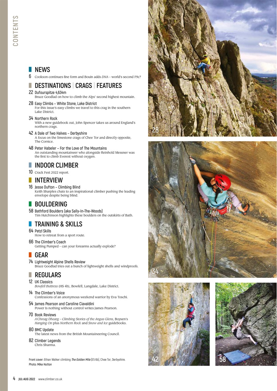Climber Preview Pages