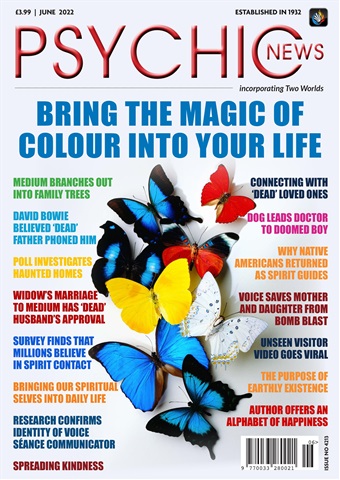 Psychic News issue June 2022