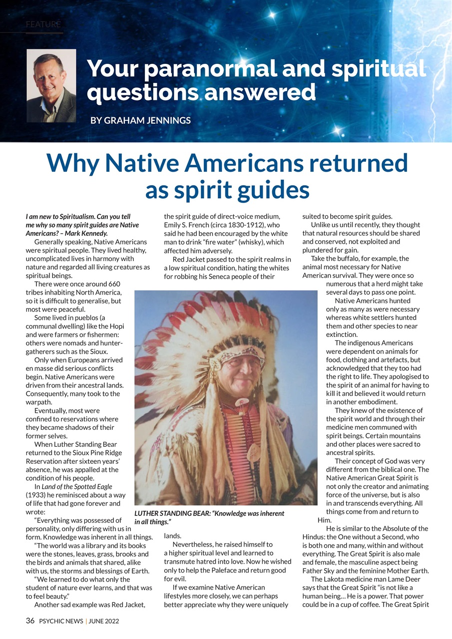 Psychic News Preview Pages