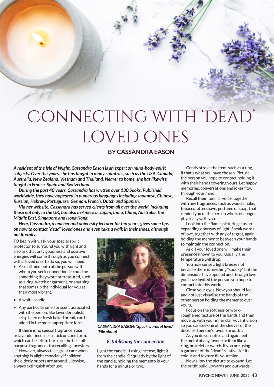 Psychic News Preview Pages