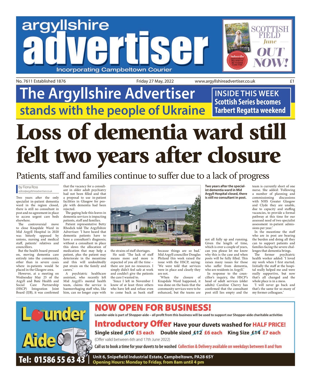 Argyllshire Advertiser Preview Pages