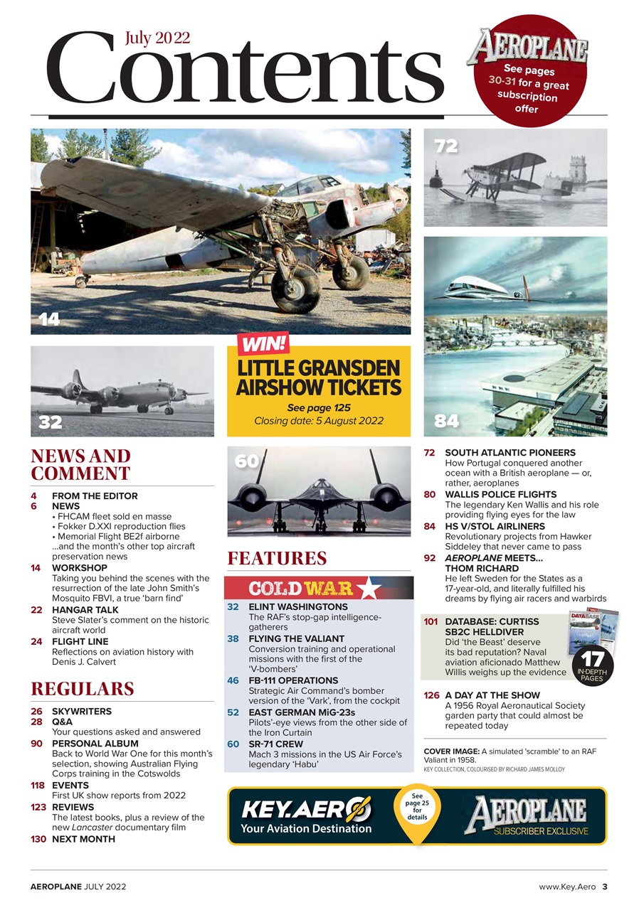 Aeroplane Preview Pages