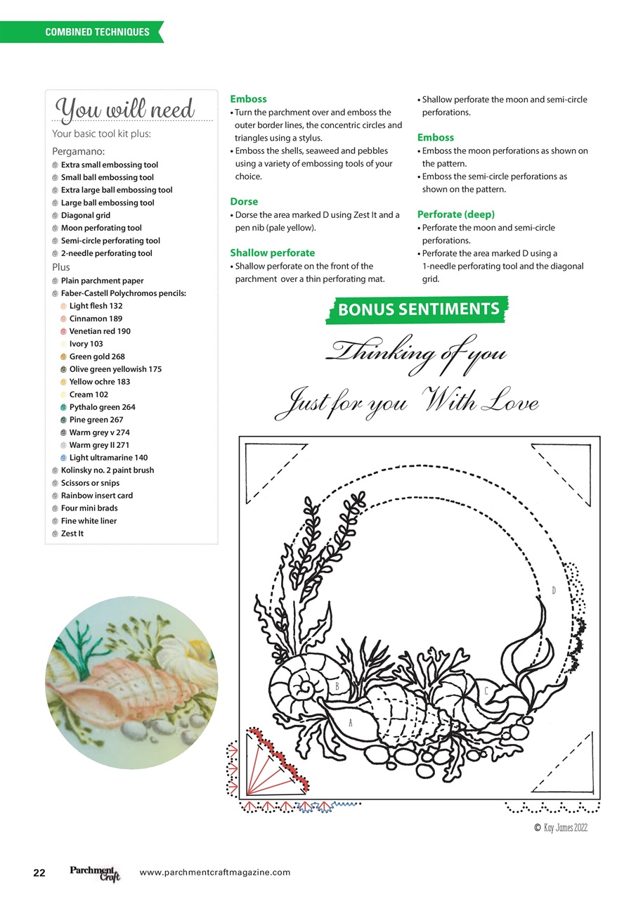 Parchment Craft Preview Pages