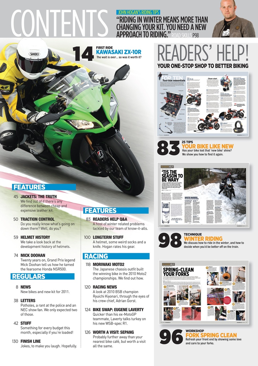 Superbike Magazine Preview Pages