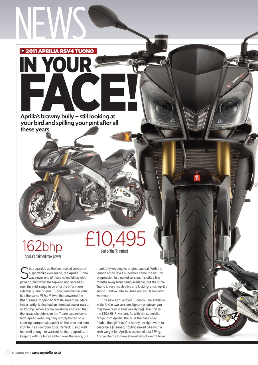 Superbike Magazine Preview Pages