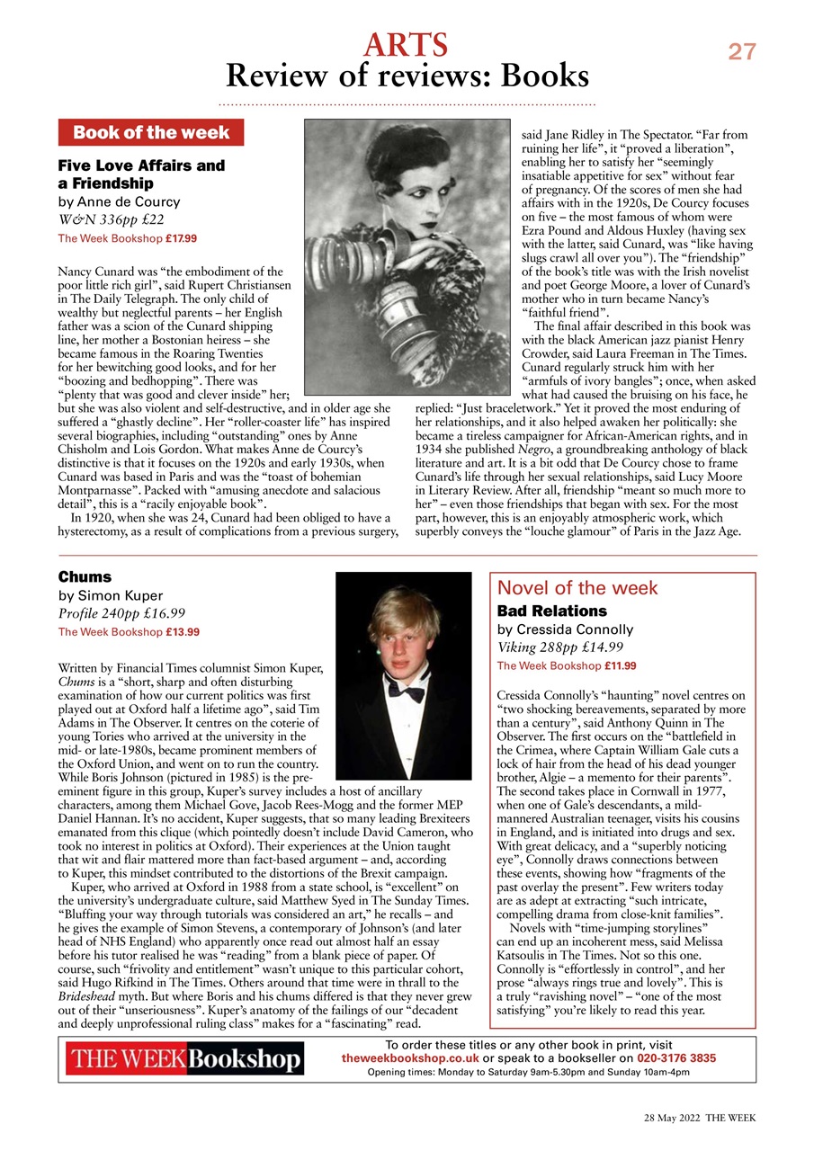 The Week Preview Pages