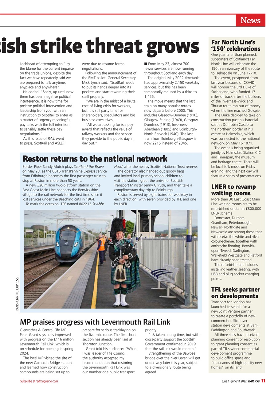 Rail Preview Pages
