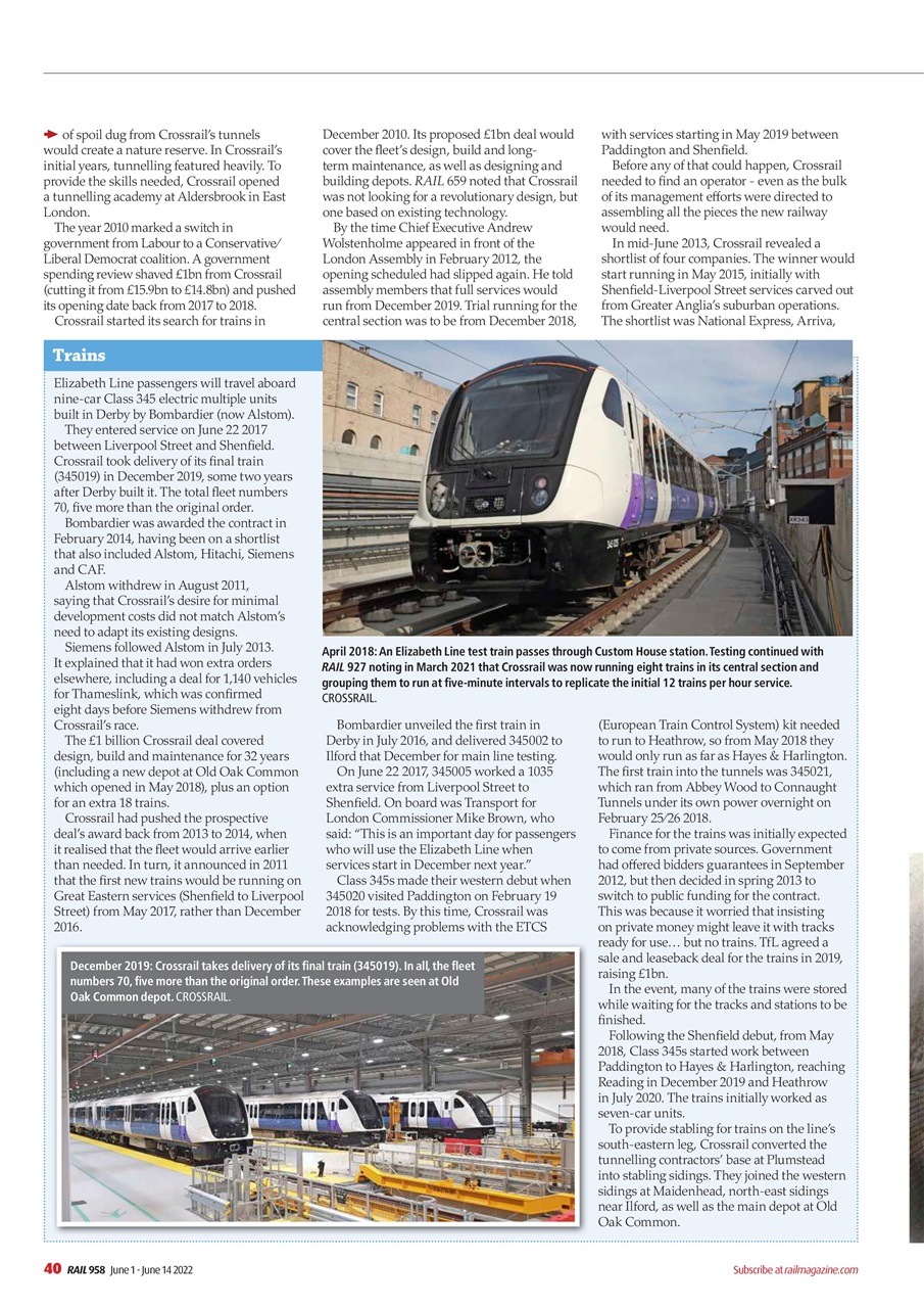 Rail Preview Pages
