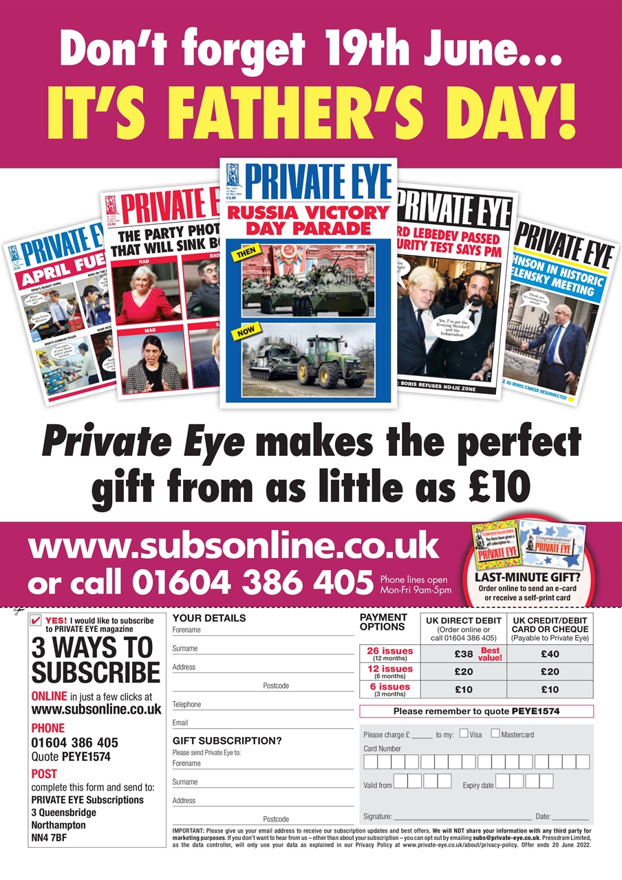Private Eye Preview Pages