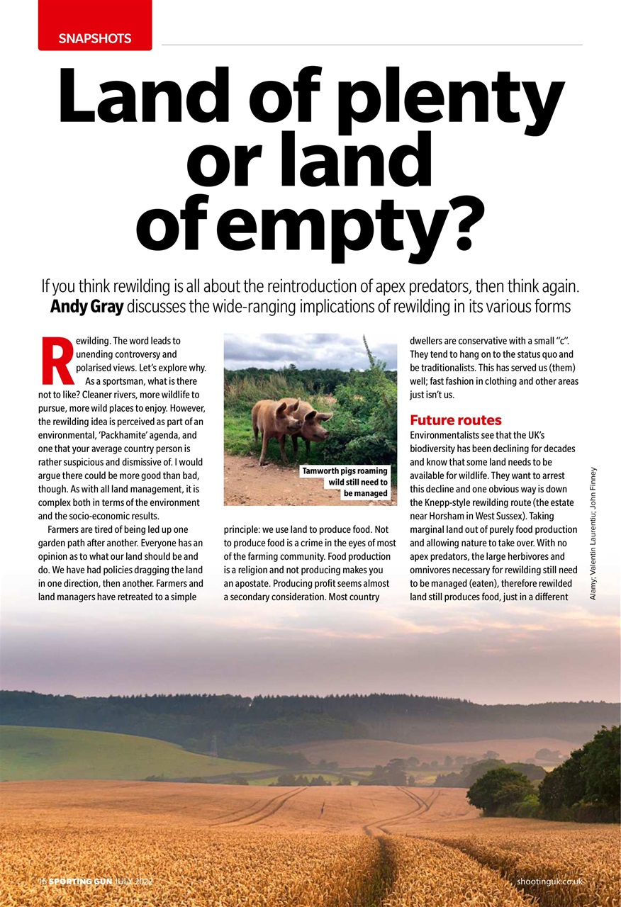 Sporting Gun Preview Pages