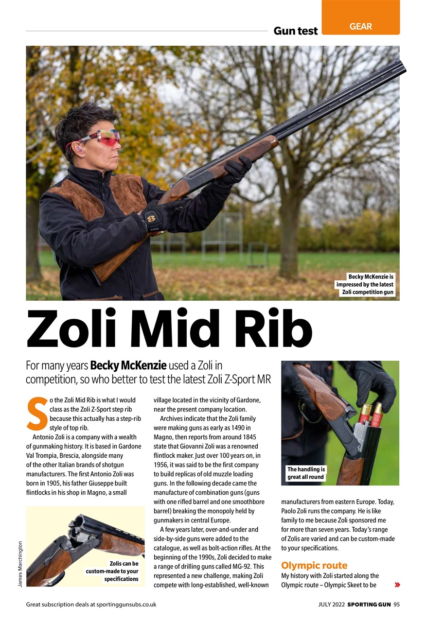 Sporting Gun Preview Pages