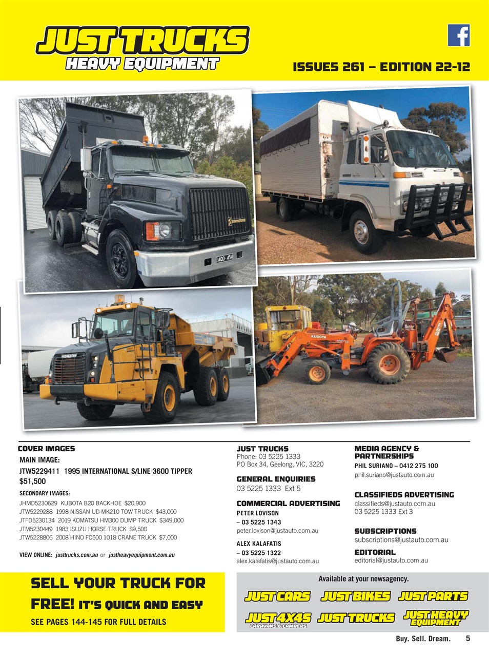 JUST TRUCKS Preview Pages