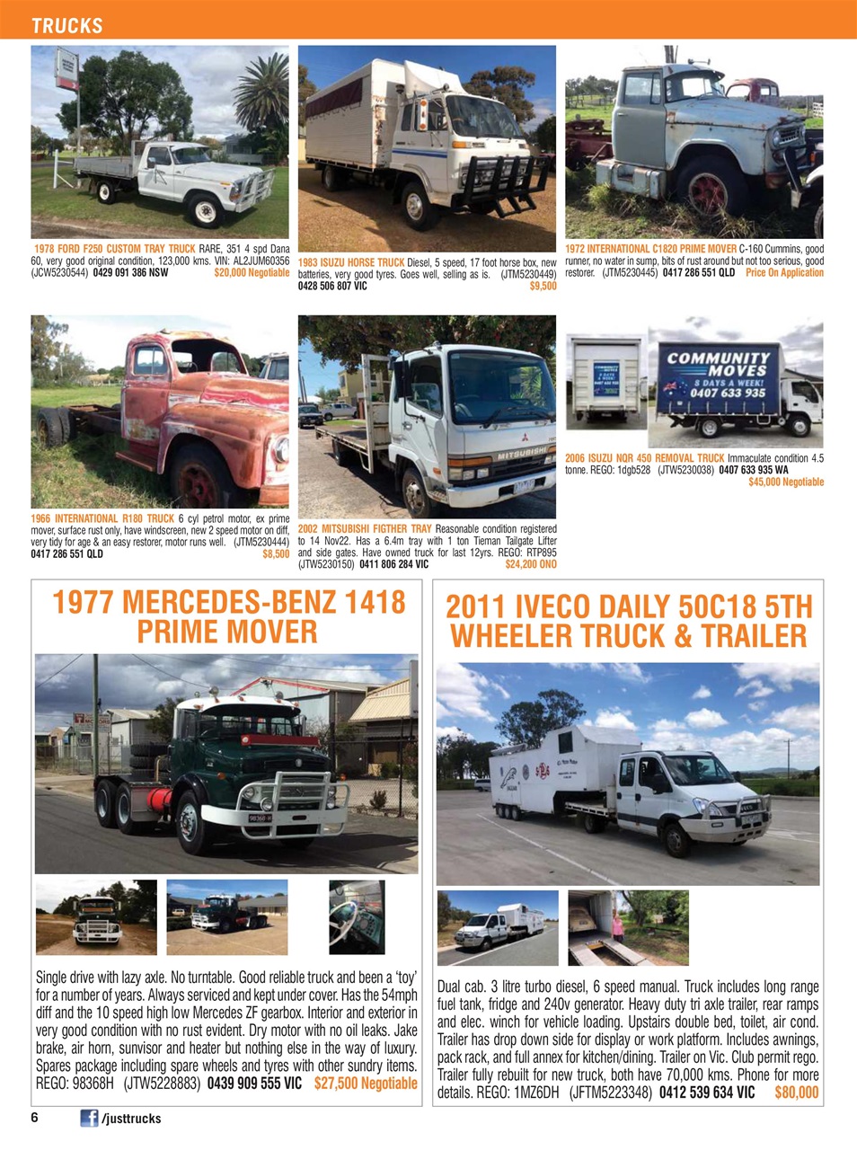 JUST TRUCKS Preview Pages