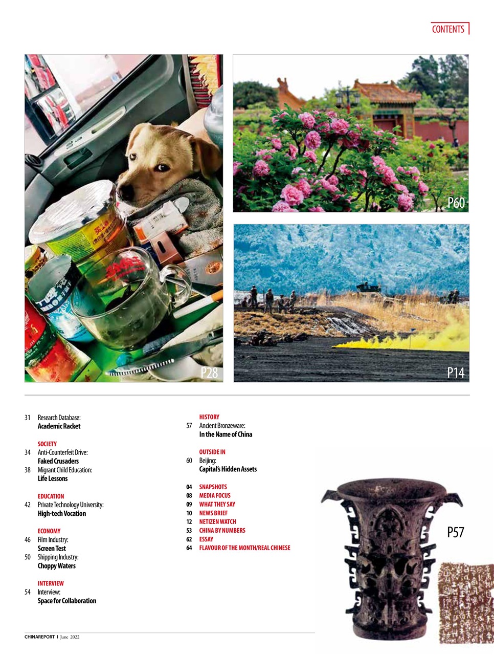 China Report Preview Pages