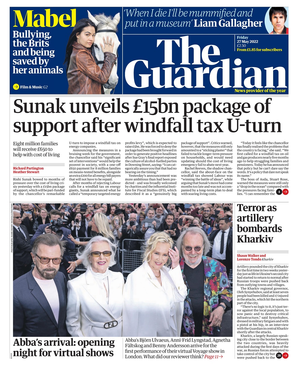 The Guardian Newspaper Preview Pages