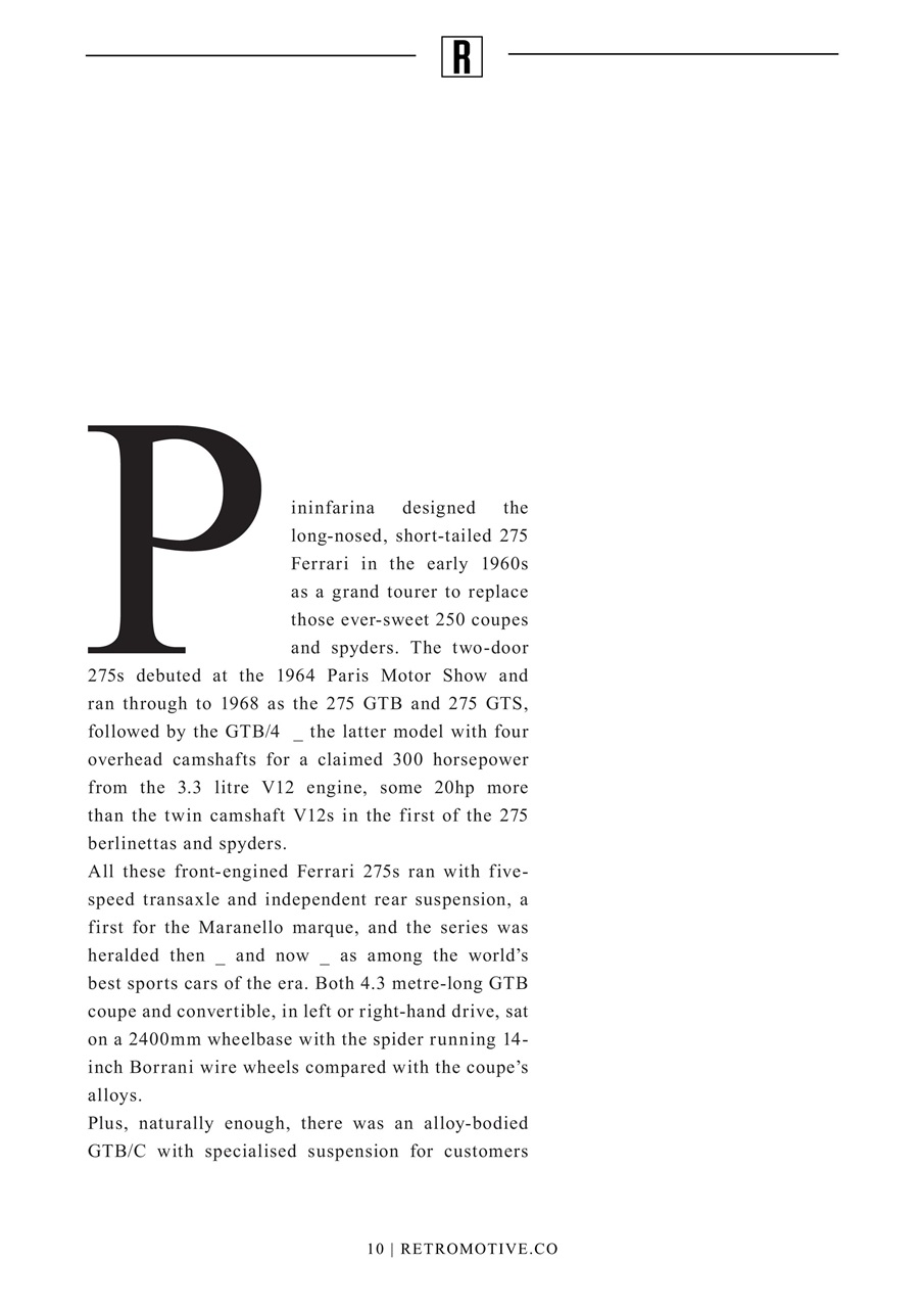 Retromotive Preview Pages